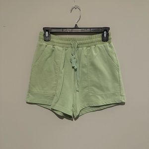 Green shorts